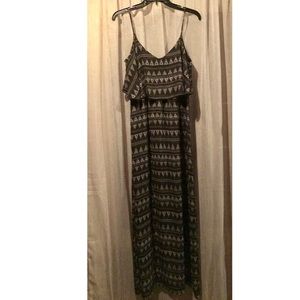 Tribal print summer dress